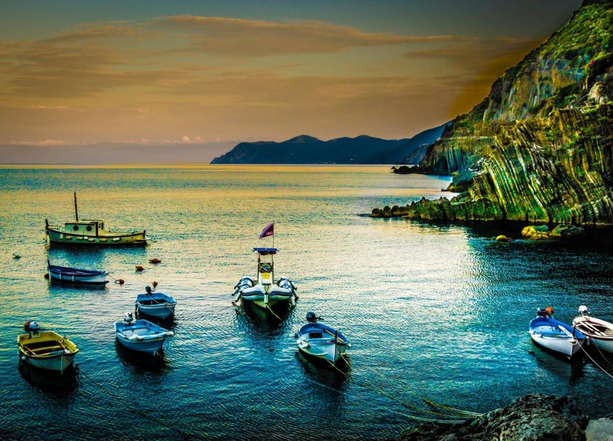 Una Finestra Sul Mare - Free Wi -Fi Riomaggiore Kültér fotó