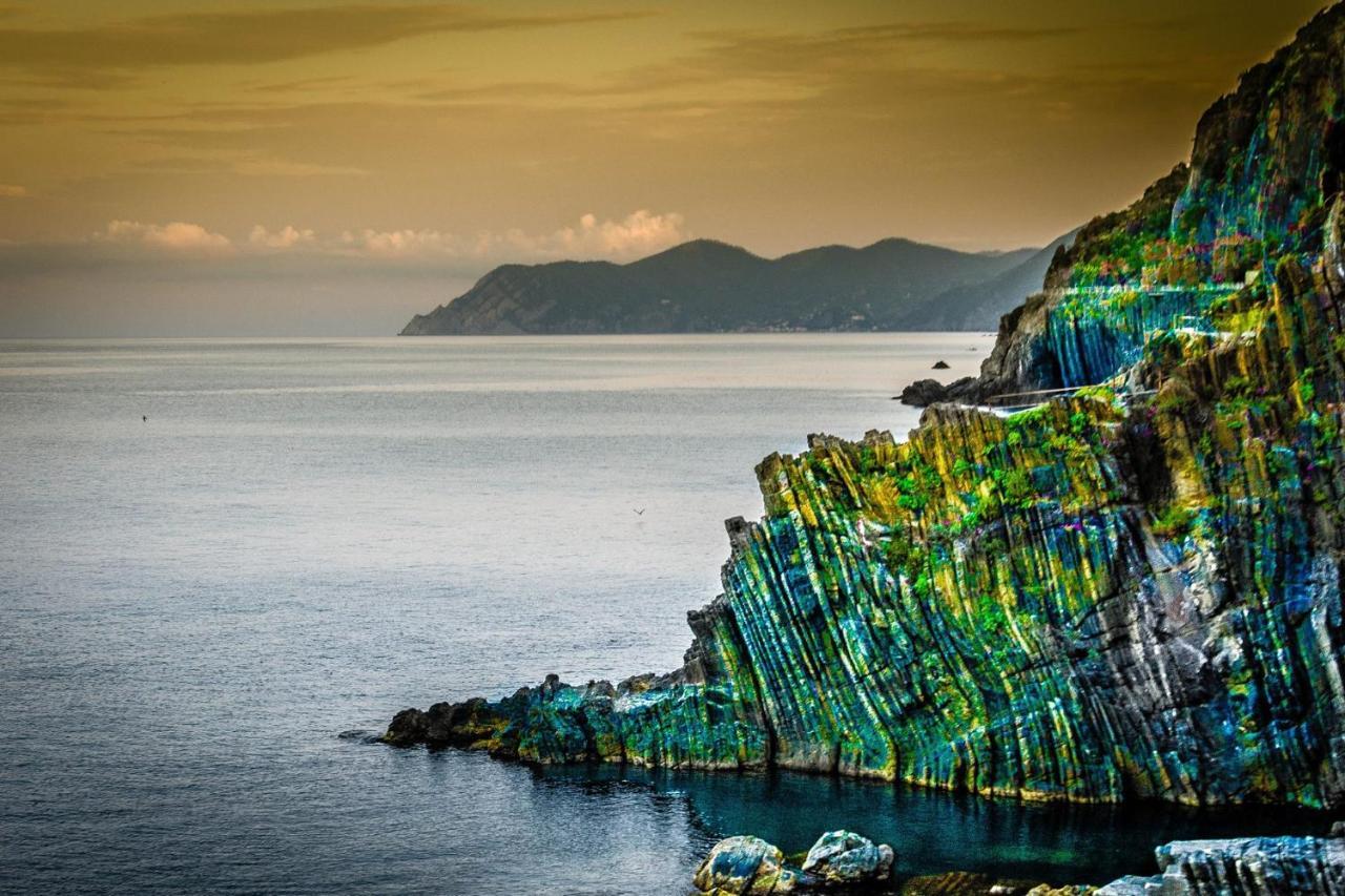 Una Finestra Sul Mare - Free Wi -Fi Riomaggiore Kültér fotó
